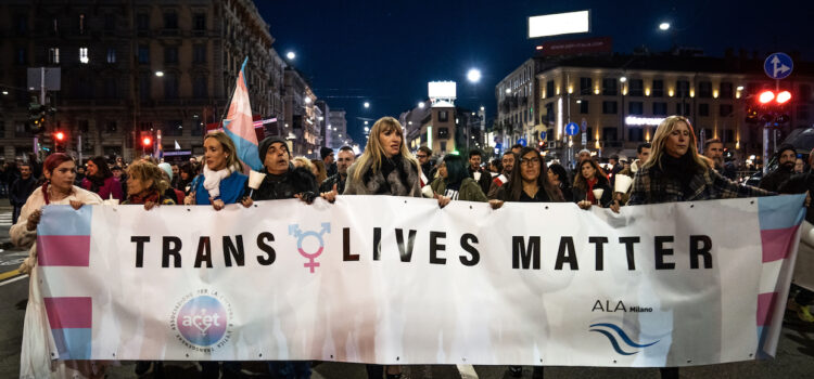 Trans Lives Matter – la marcia Trans Lives Matter – la marcia