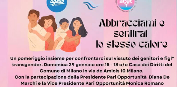 Evento “Abbracciami e sentirai lo stesso calore”